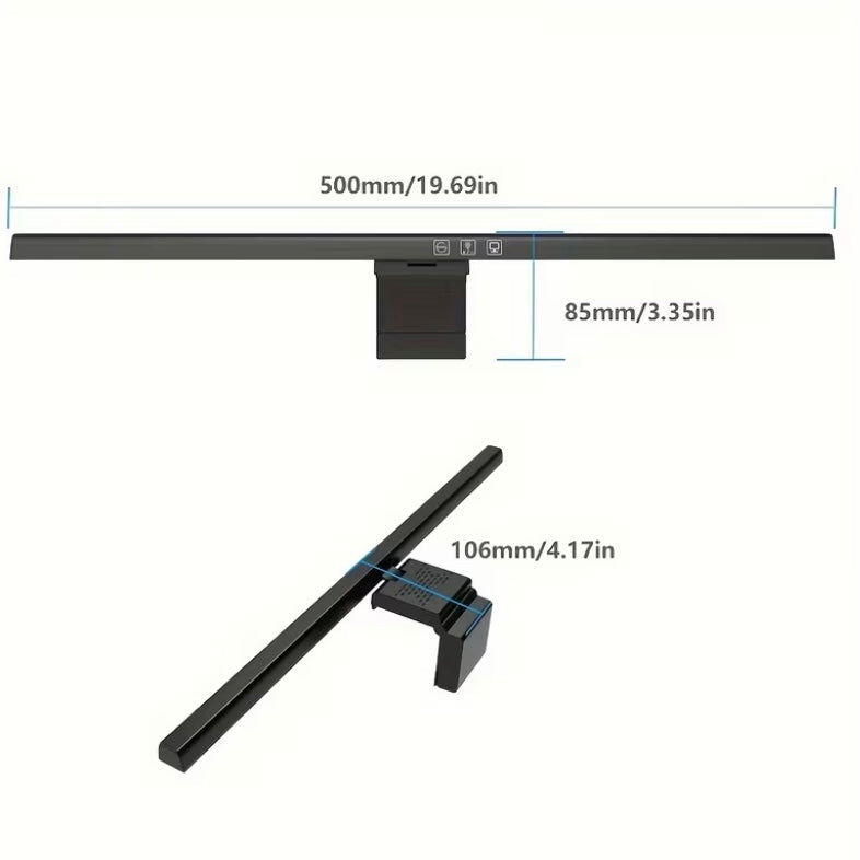 Monitor Screen-Mounted Lamp – LED Computer Monitor Light Bar